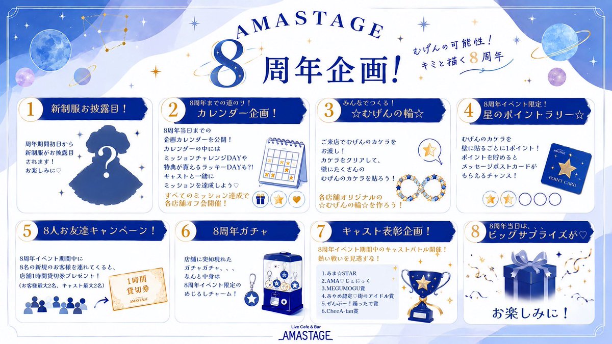 AMASTAGE 【3店舗合同アカウント】 tweet media