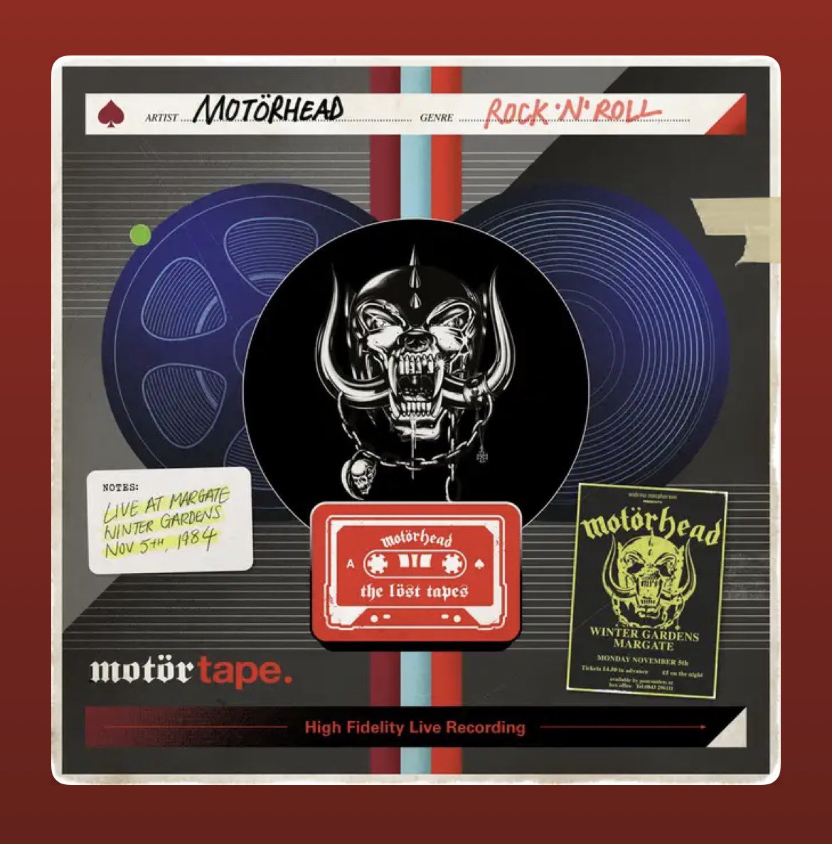 ゴッホ展^ ^Spotify^ ^ モーターヘッドの未発表ライヴ・アルバム『The