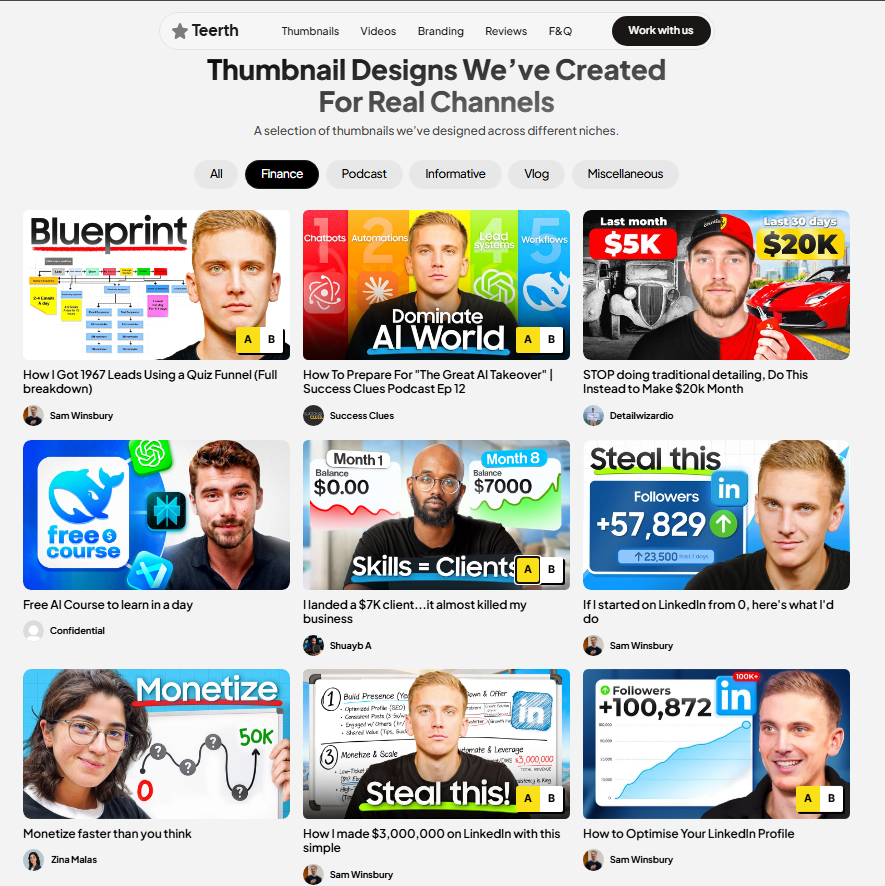 Teerth | Thumbnail Designer tweet media