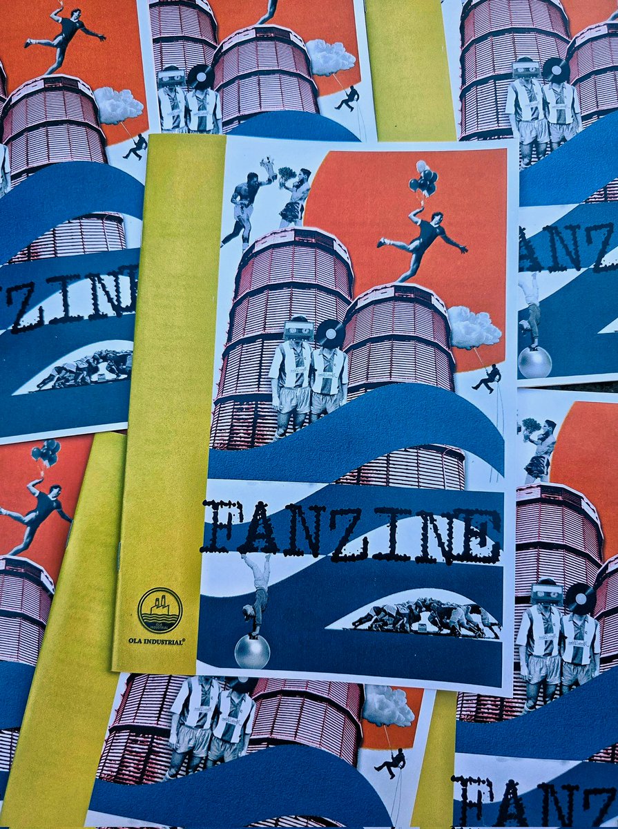 IndustrialOla's tweet photo. 🌼 Ya está aquí el primer fanzine de Ola Industrial.🪻
 podéis conseguirlo 4€.

📩 Para haceros con uno, mandadnos un mensaje por nuestras redes sociales o contactad con cualquier persona de la ola.

Gracias por apoyar este proyecto.

 A disfrutarlo.
Xoel lopez-Lodo https://t.co/zbe5l2YOWU