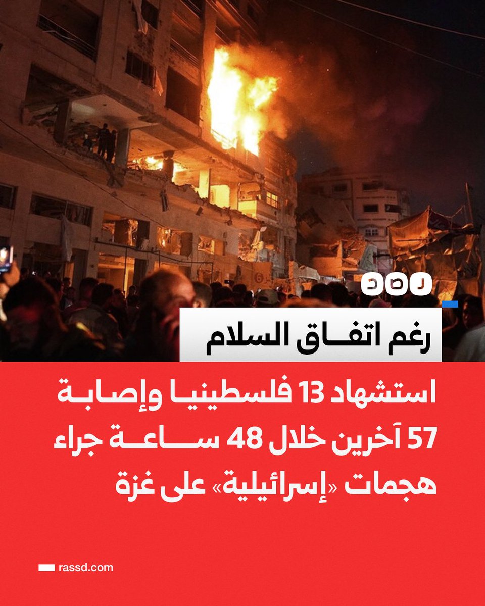 شبكة رصد tweet media