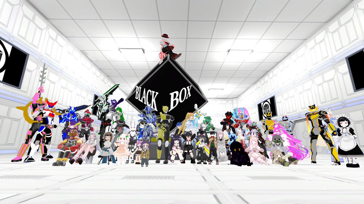 バーチャルヒーロー活動支援組織BLACK BOX tweet media