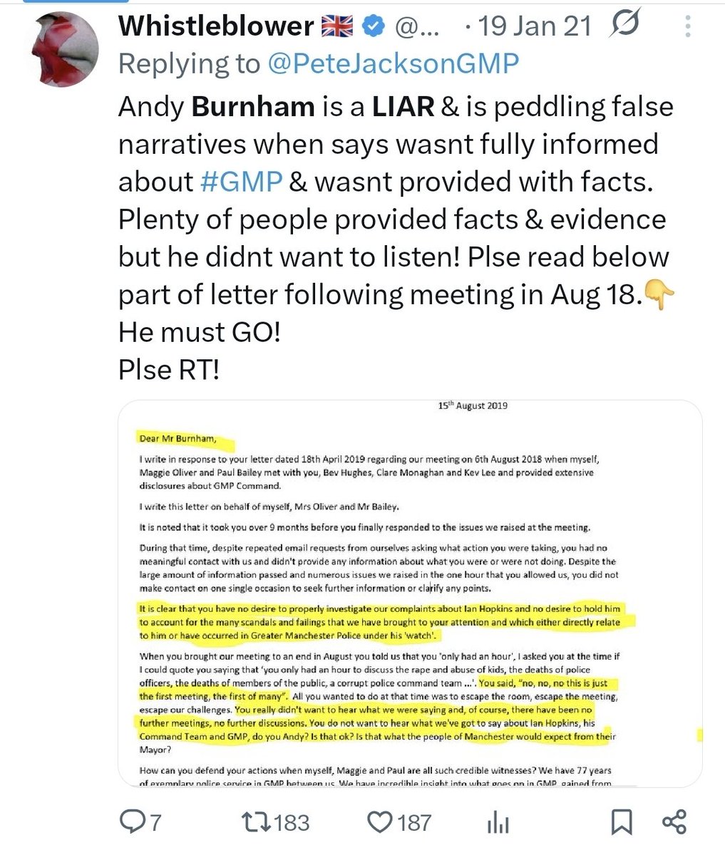 Whistleblower 🇬🇧 tweet media