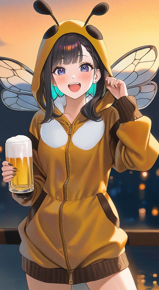 今日もおつかれさま🍺 夜も楽しみましょうね