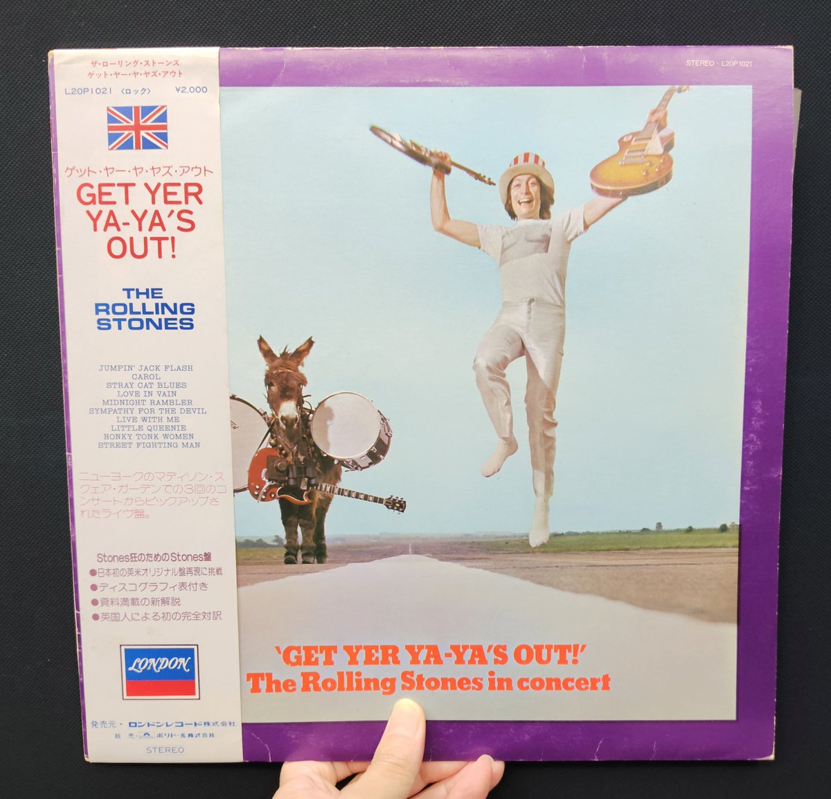 本店2Fロバジャケ新入荷】ローリング・ストーンズ'69年の米国公演を