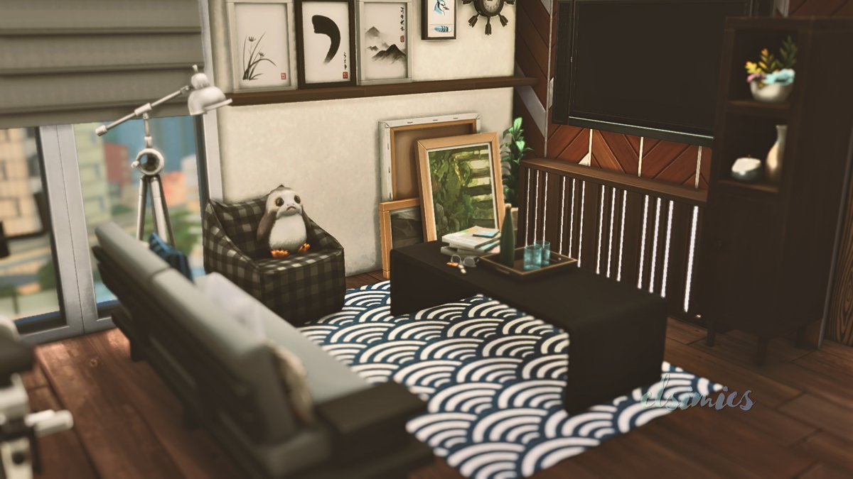 elsimies's tweet photo. Ren Apartment📷
I’ll be transforming this apartment through a cozy stop-motion build video (next), and Ran is the current main character of my vlog series (you can check in my Playlist 👉 REN NISHINDAKE - Slowly Growing Up [ THE SIMS 4 ] https://t.co/jyhs7LyTFX