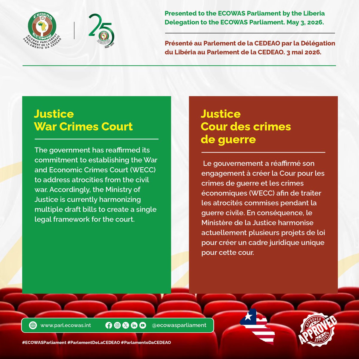 ECOWAS Parliament tweet media
