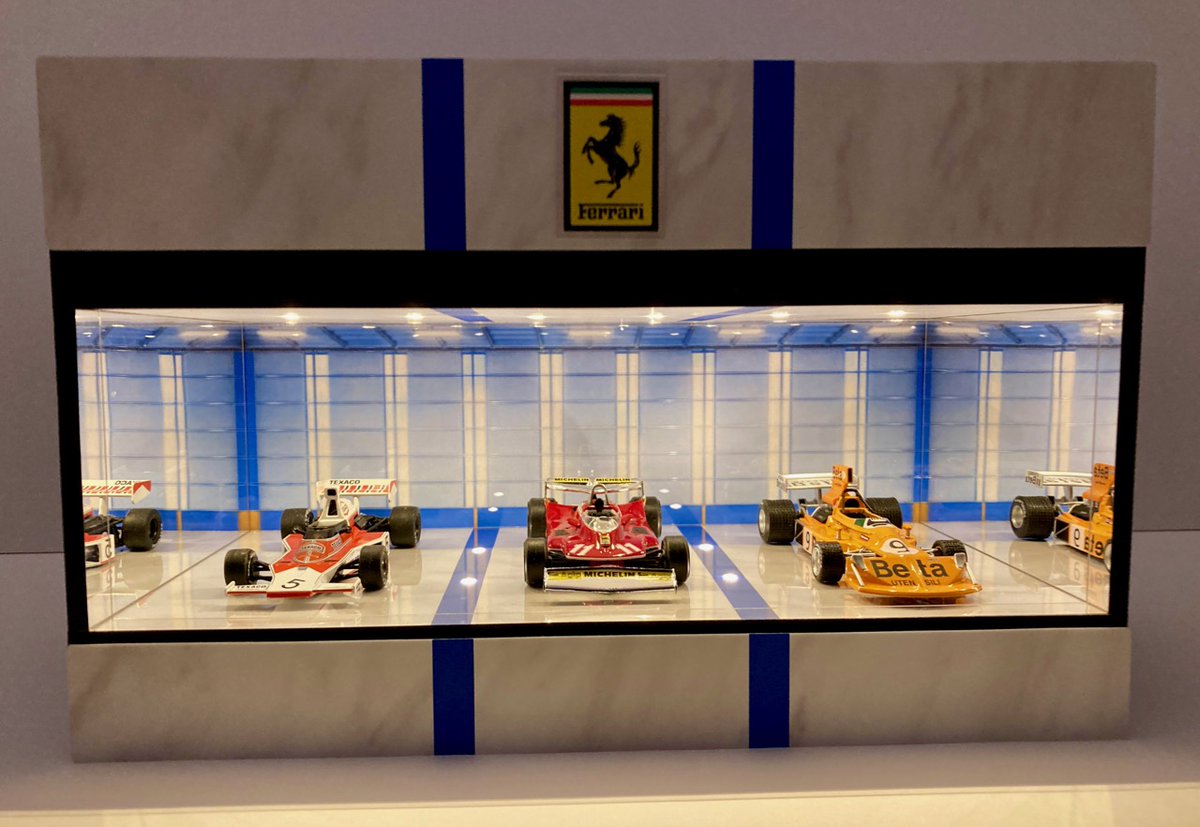 ブルーラインガレージ＆ネオ格納庫・ディスプレーBOX / スタイリッシュ