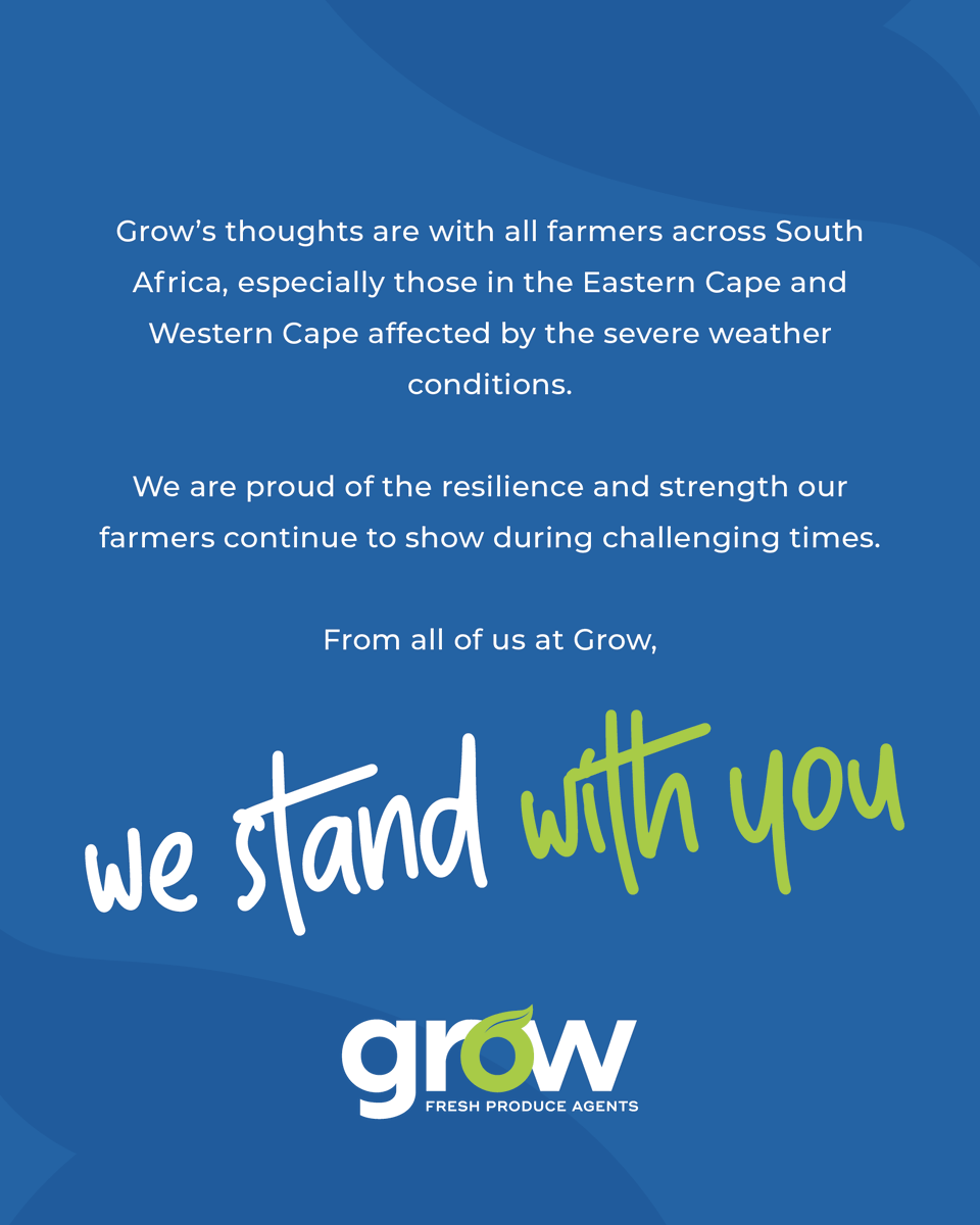 Grow_Produce's tweet photo. Standing with the hands that feed the nation. 
Wishing strength, safety and resilience to farmers across South Africa during this challenging time.
#growfreshproduce #WeStandWithYou #supportfarmers https://t.co/MhIskGMwnk