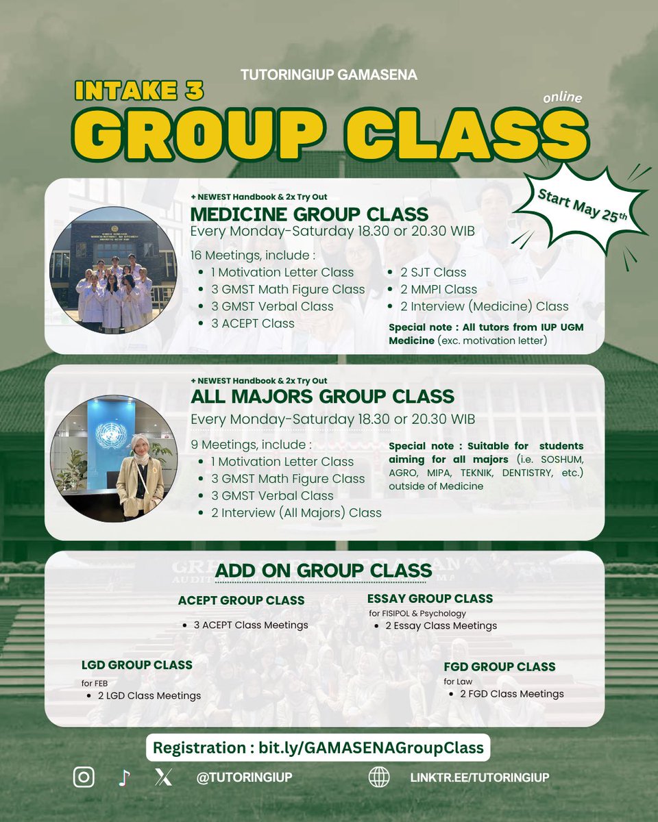 IUP UGM TUTORING GAMASENA tweet media