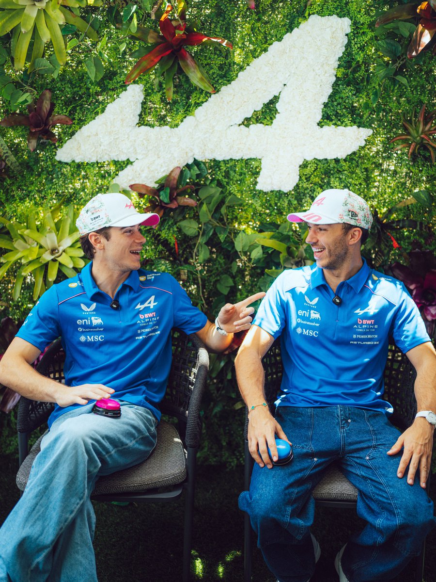BWT Alpine Formula One Team tweet media