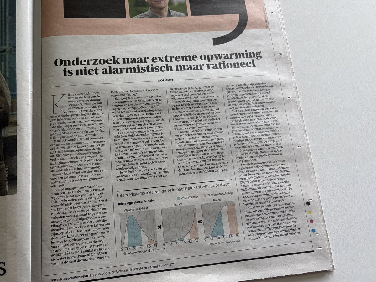 jimvanmars's tweet photo. Klimaatalarmisme is gezond verstand volgens de slimste mens. Alleen ga je van een verzekeringspremie niet failliet en van klimaatmaatregelen wel. Verzekeringspremies zijn proportioneel en vrijwillig (binnen grenzen). Klimaatmaatregelen zijn dat niet — ze drukken disproportioneel op specifieke sectoren, regio’s en inkomensgroepen, terwijl de baten diffuus en intergenerationeel zijn.