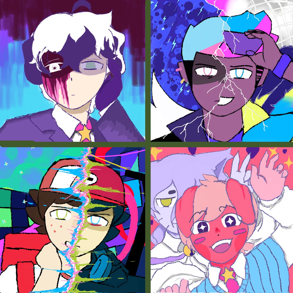 AomartTH16540's tweet photo. The 4 Main character 
#purrfect_apawcalypse
#coolkidcody https://t.co/1WtjrkCNEr