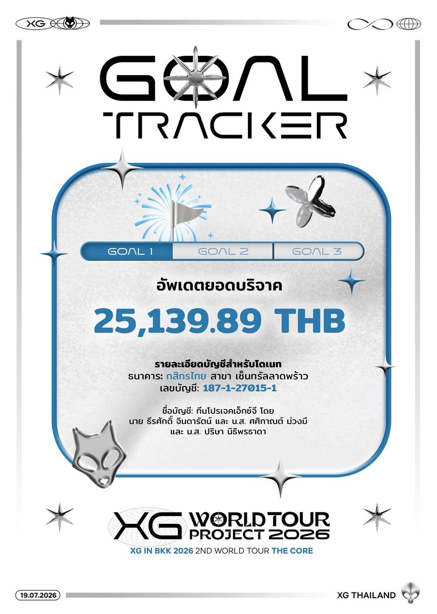 XG THAILAND tweet media