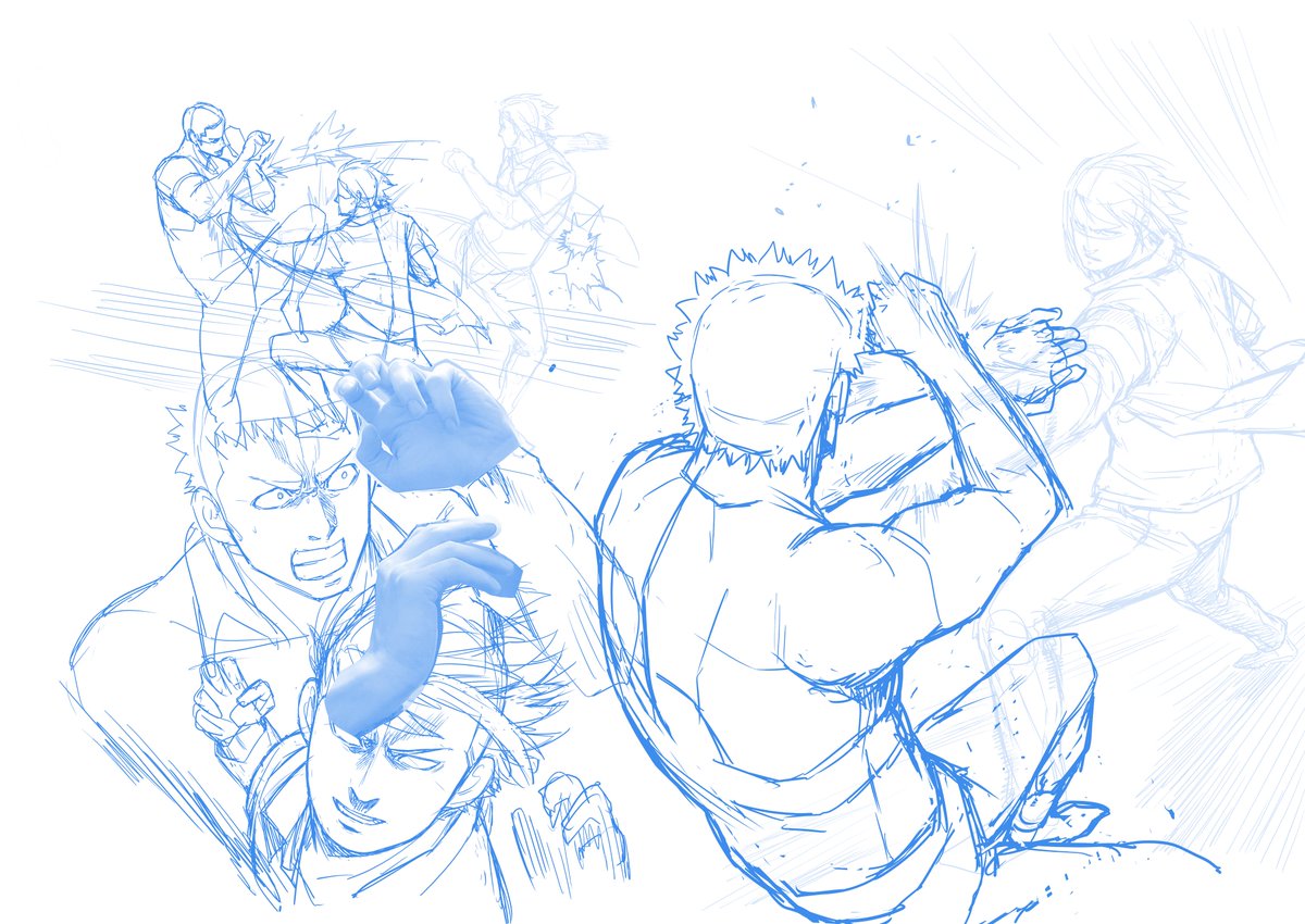 ネーム→下書き→原稿比較
照と星崎の戦いがTSUYOSHIの裏テーマです笑
#サイコミ
#TSUYOSHI誰も勝てないアイツには