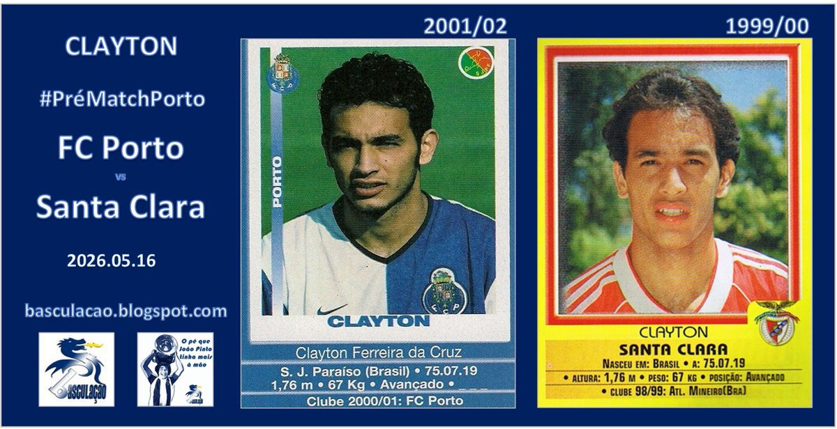 basculacao's tweet photo. #PréMatchPorto 
"Cromos" que vestiram as duas camisolas... https://t.co/U0PPgyNw8D