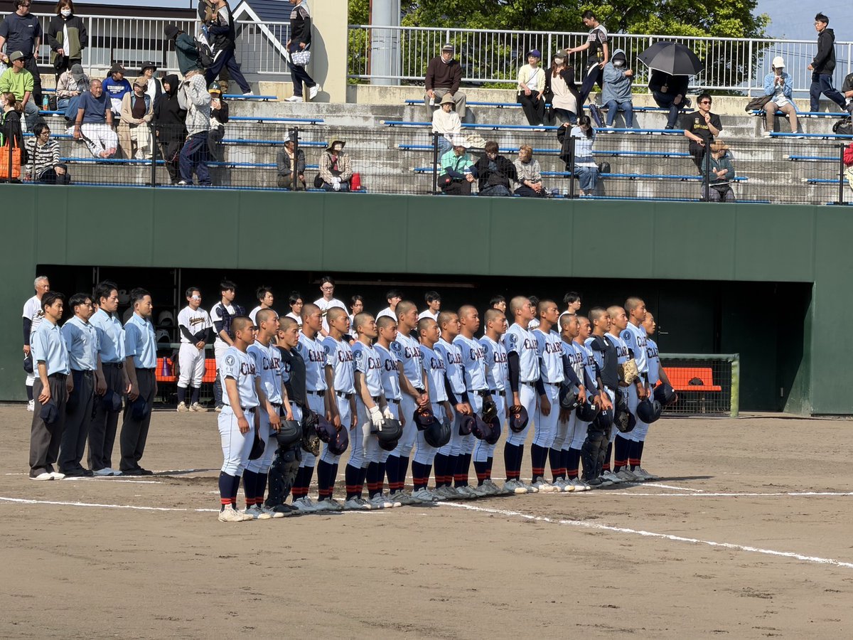 clarkSportsPR's tweet photo. 深川硬式野球部
春季大会空知支部予選
準決勝
本日、深川西高校に勝利することができました！
決勝は明日、滝川西高校と対戦します！ https://t.co/z0e9Spt6Mi