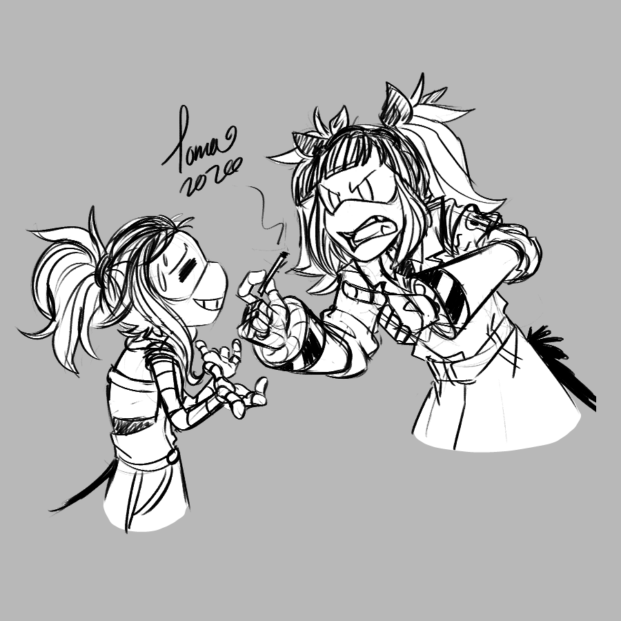 Tomahachi12's tweet photo. 1/2 couldn't get to them all, but I did a few of those requests 💜
#murderdrones https://t.co/2lFaIQ0LHD