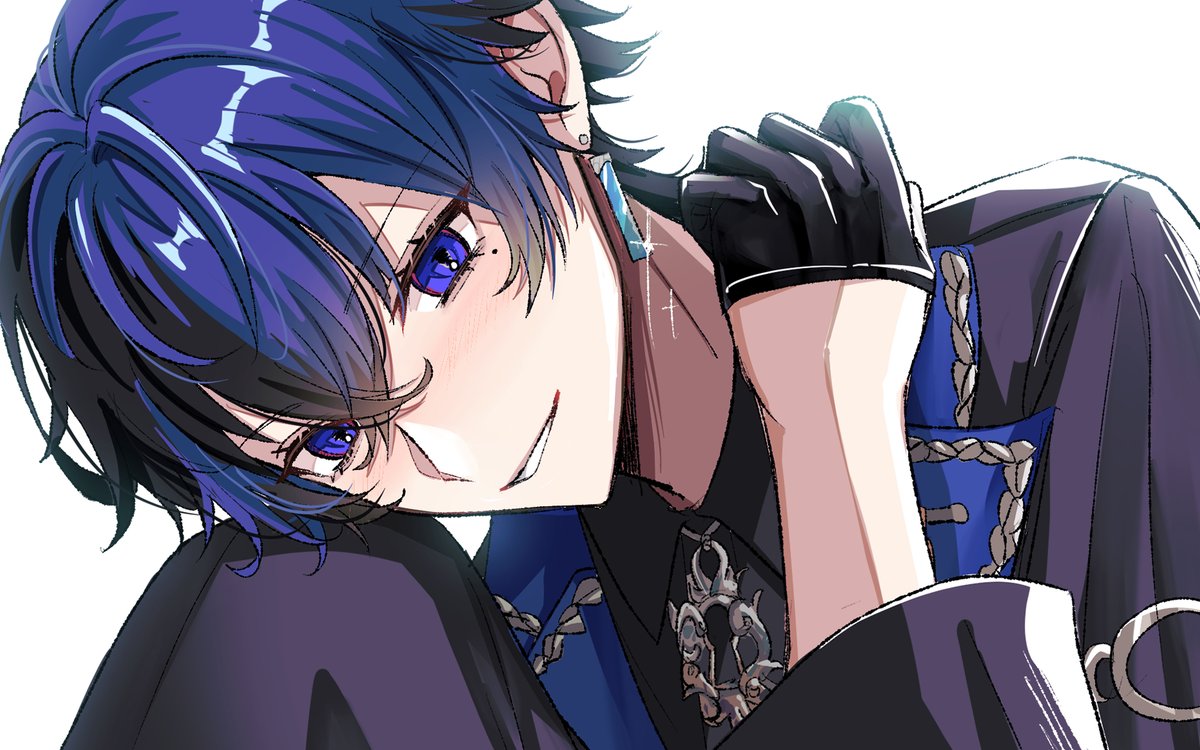 rene_nee0's tweet photo. 🐈‍⬛💙
#らみにおたより 
#ブラフラアトリエ https://t.co/lRBS6WnU90