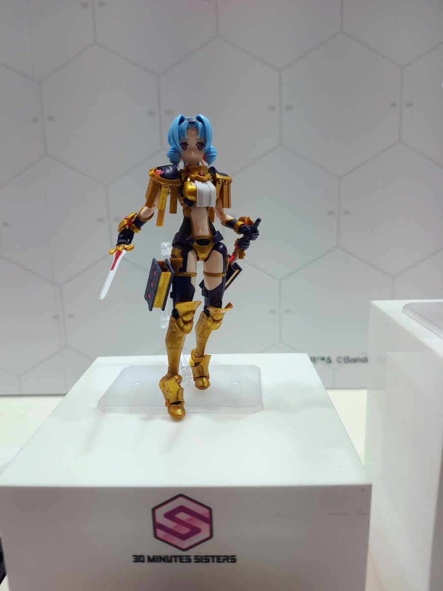 展示は各社の美プラ戦争が熱かった。スケールはそんなに遠く無さそう