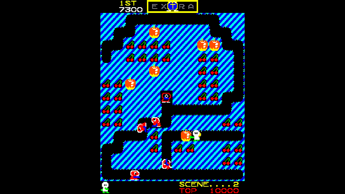 SarahSSowertty's tweet photo. This week's Arcade Archives release is a golden age classic, Universal's Mr. Do! Grab the cherries or defeat the enemies to move to the next board! This release also includes the early version with the snowman character sprite.

Dreamwidth post!
https://t.co/7IJe6iqapR https://t.co/rznylUNFlk