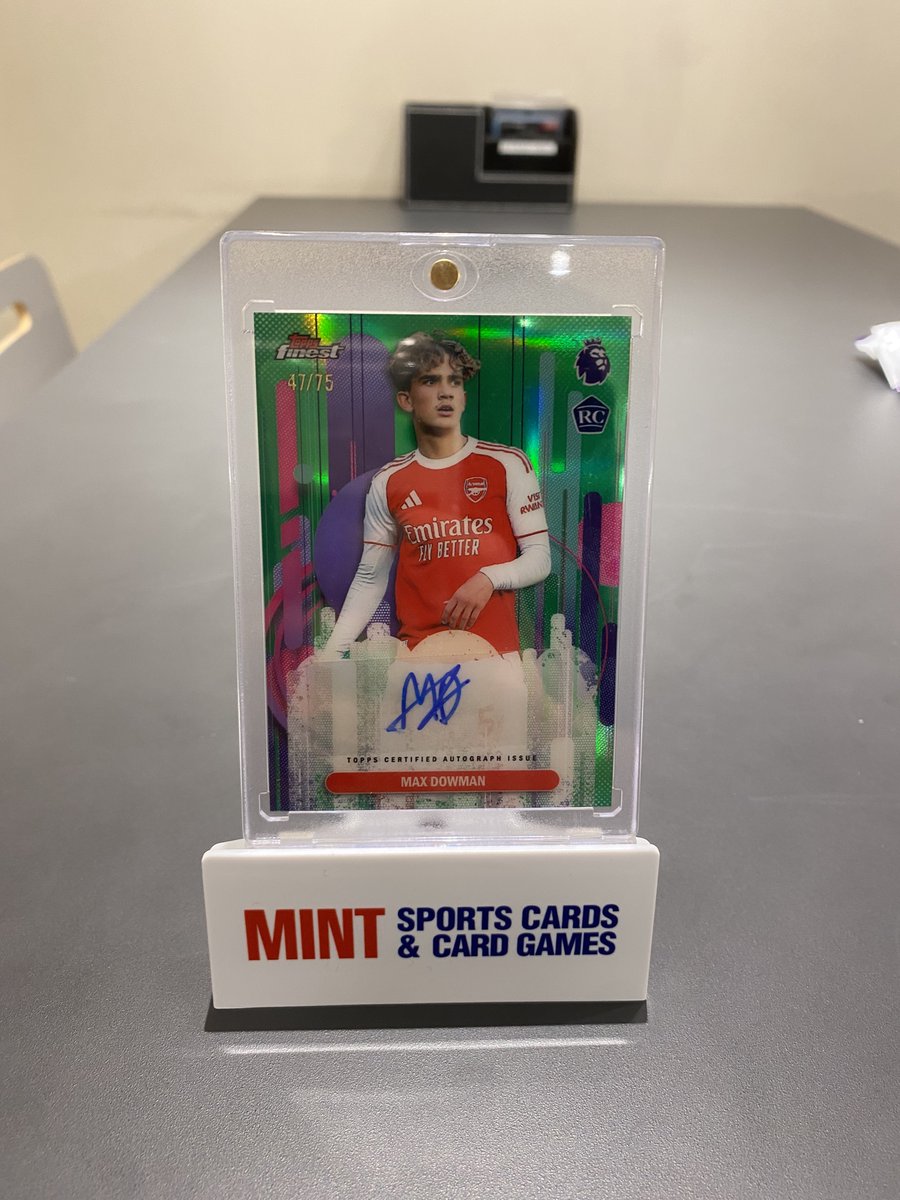開封結果】 2026 TOPPS FINEST PREMIER LEAGUE SOCCER HOBBYより、MAX