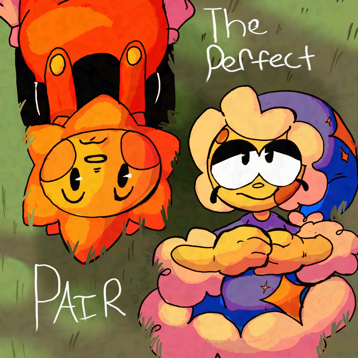 thehumanblob1's tweet photo. (???:do you think we'd be friends no matter what.....I dont... but thats what makes our friendship so special )

#art #digitalart #oc #moonoc #sunsoc #toonoc #artist  #originalcharactersart #characterdesign https://t.co/JGOcPnZqd4