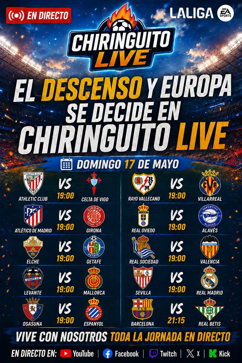 El Chiringuito TV tweet media