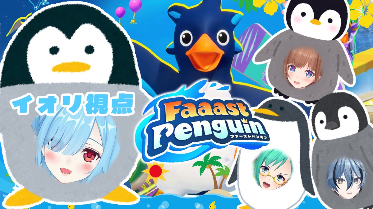【海外限定】希少　ファースト・ペンギン 四季大会　上位賞　スリーブ　100枚 花山神夢 コラボご視聴ありがとうございました！！！！🐧 因果応報って