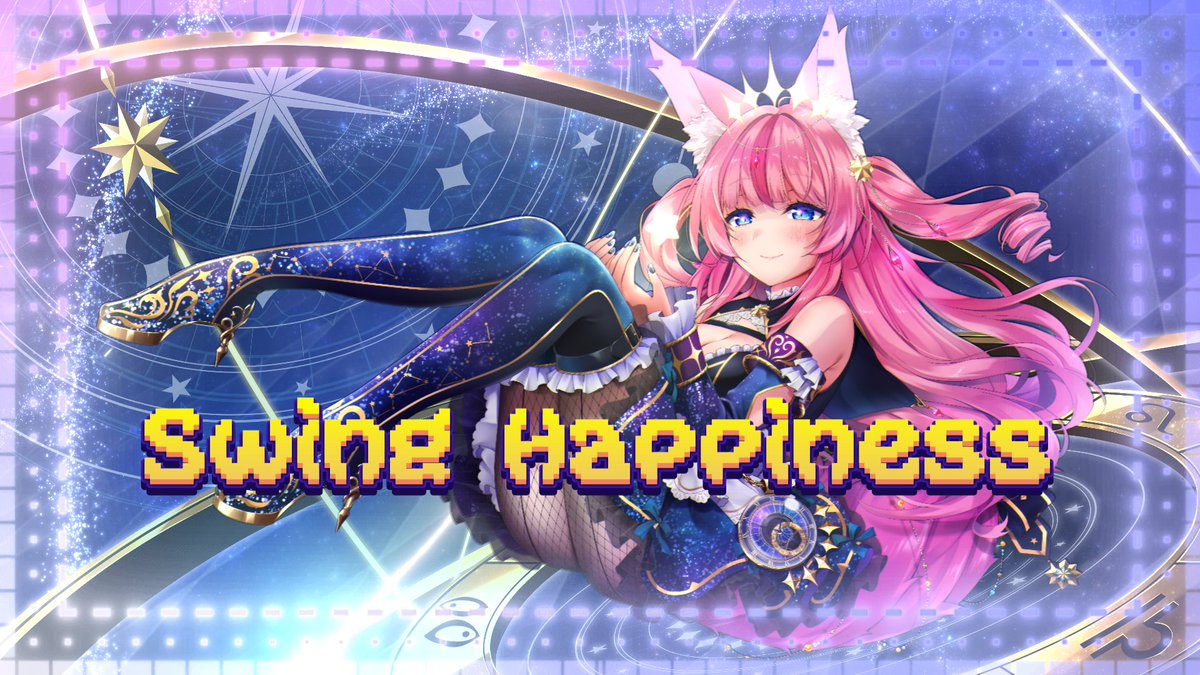 hanayono_menora's tweet photo. 🎀新曲公開🎀

10曲目は、『Swing Happiness』🌠

明るくてちょっぴり不思議🫧🚀
みんながハッピーになる一曲です💿

動画演出もパワーアップ🔥

＼＼感想&amp;ハイプお願いっっ🩵💬／／
https://t.co/NaDqYrdH9P https://t.co/Z3YxdE7xhq