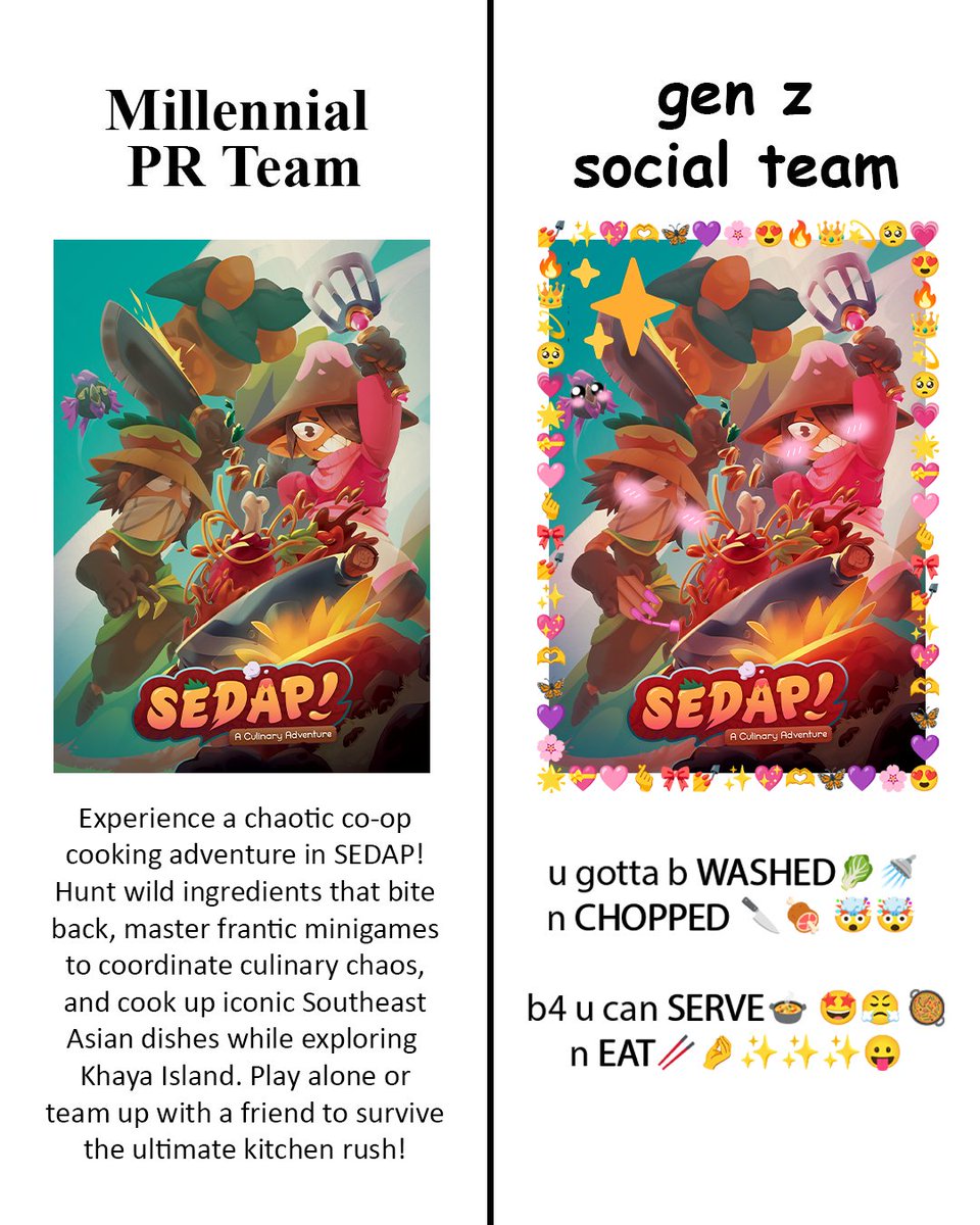 🌿 SEDAP! | co-op food adventure | v1.1 OUT NOW🔥 tweet media