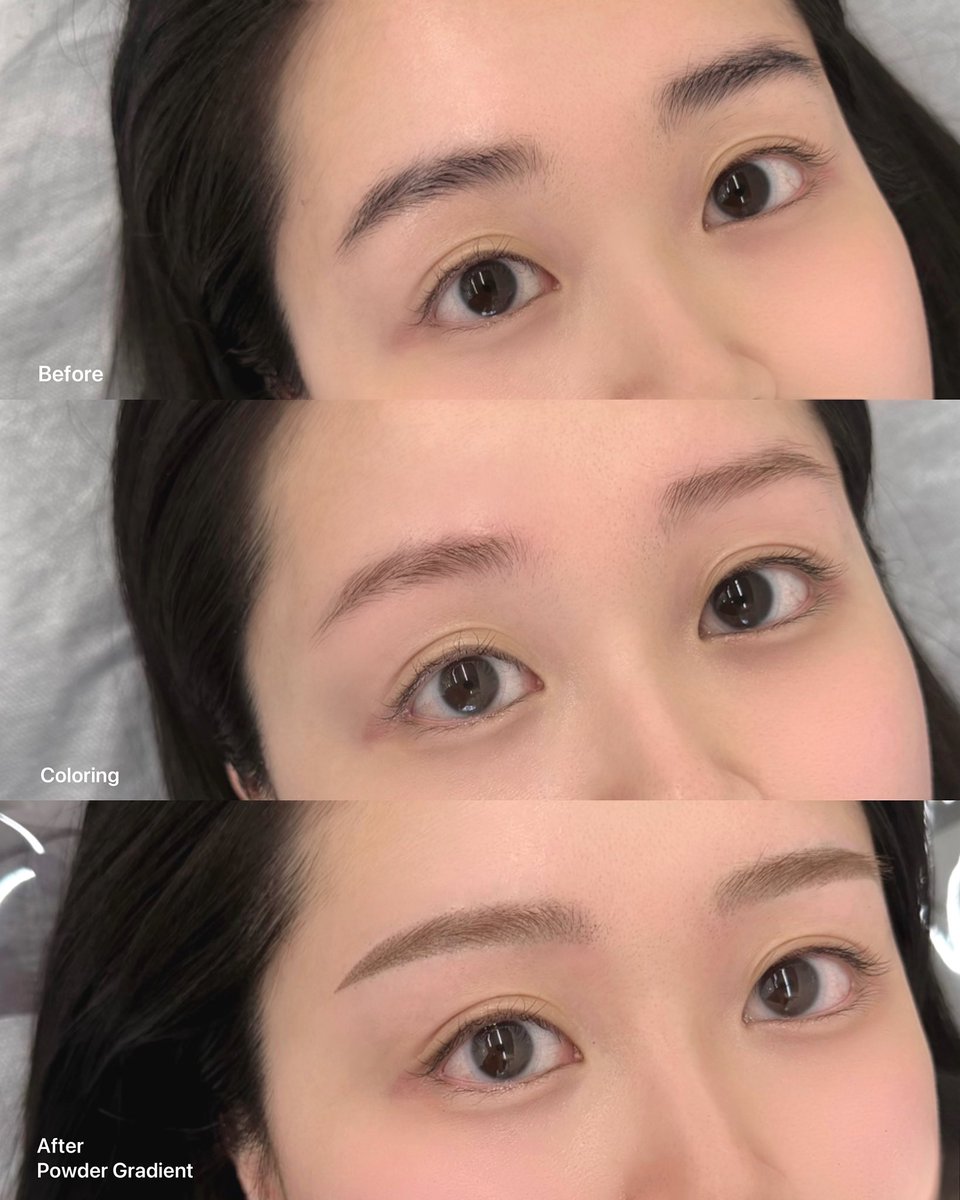 jisuhada's tweet photo. JISUHADAの眉毛アートで
「明るいカラー」を使わない理由✍️

・皮膚に入ると発色が弱く見える
・時間経過で赤みが出やすい
・カラーだけでは明るい眉には見えにくい

眉をふんわり明るく見せたい場合は、
眉マスカラやカラーリングを合わせるのがおすすめです✨

【グラデーション技法｜INJI副院長】 https://t.co/WpbMzqIrWZ