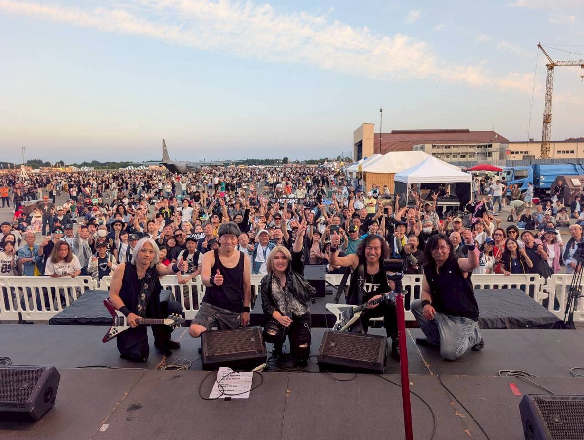 take_alien's tweet photo. #横田基地友好祭2026
ありがとうございました‼️
#thehowlingwolves 
#yokotaff2026 https://t.co/UoNgQlXTcj