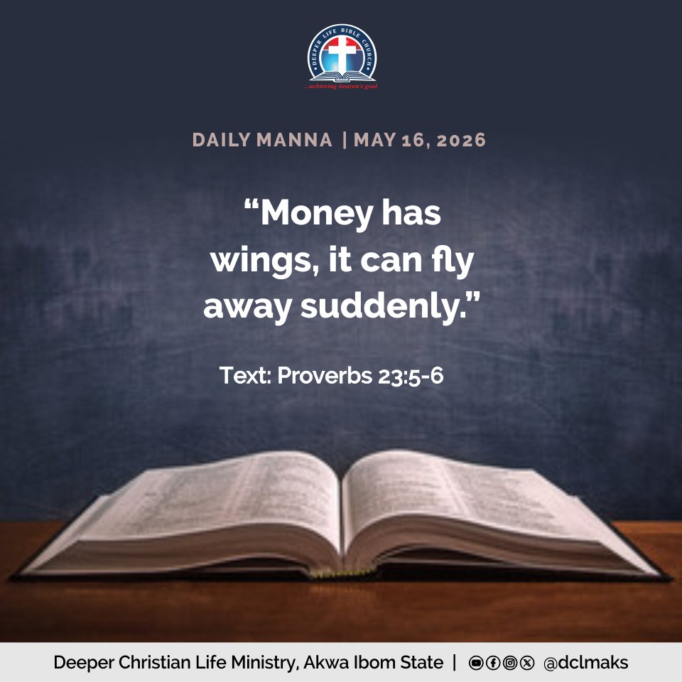 Deeper Christian Life Ministry, Akwa Ibom State tweet media