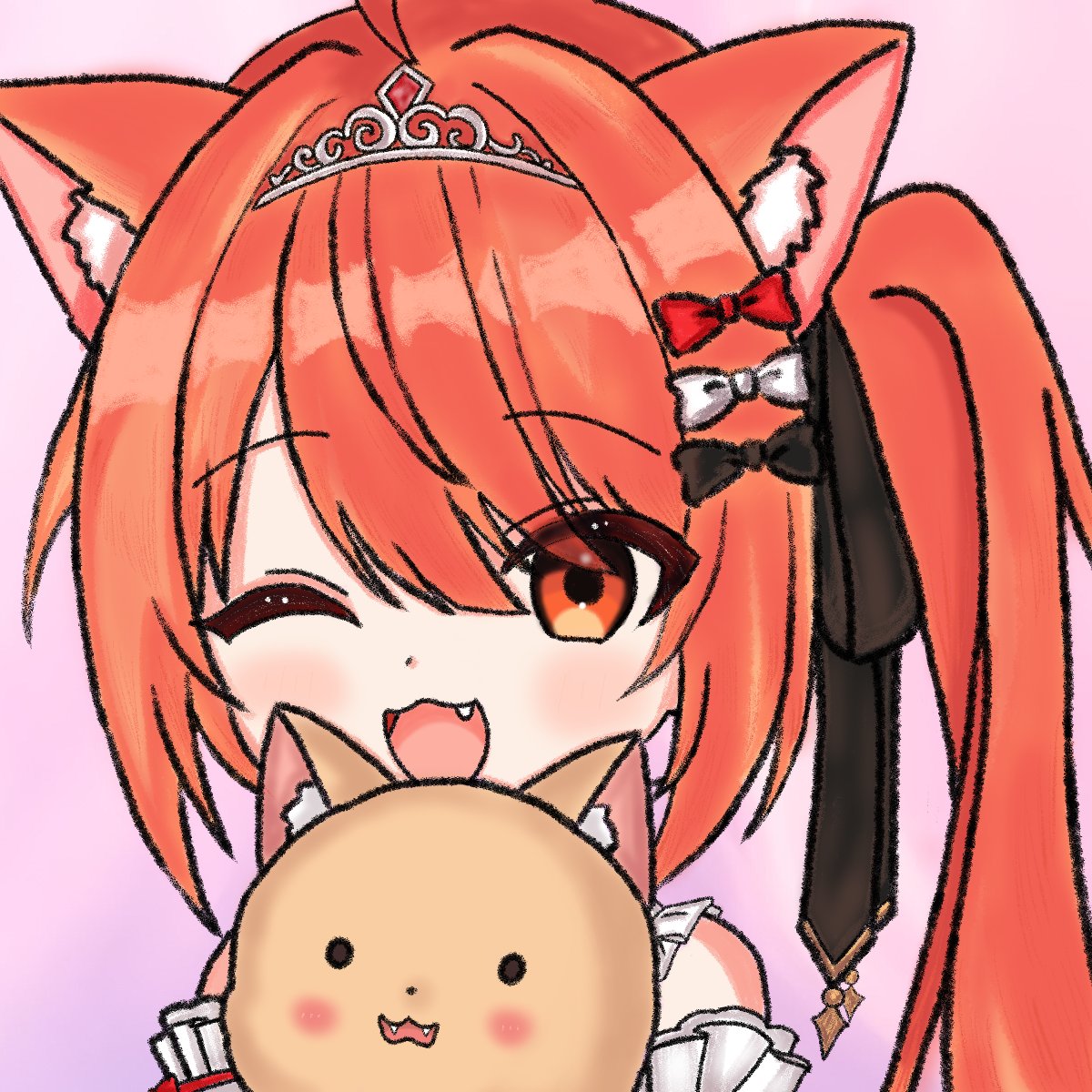 niinii_vtuber's tweet photo. ☾ ✧ 百張繪挑戰 #5 ✧ ☽

今天畫了阿祈🧡🧡🧡
整個人橘橘的阿祈是個跟太陽一樣溫暖的人🤤
也謝謝阿祈來看我的直播！！😭
@Akitsuki_Inori https://t.co/f9JUlZ3sjt