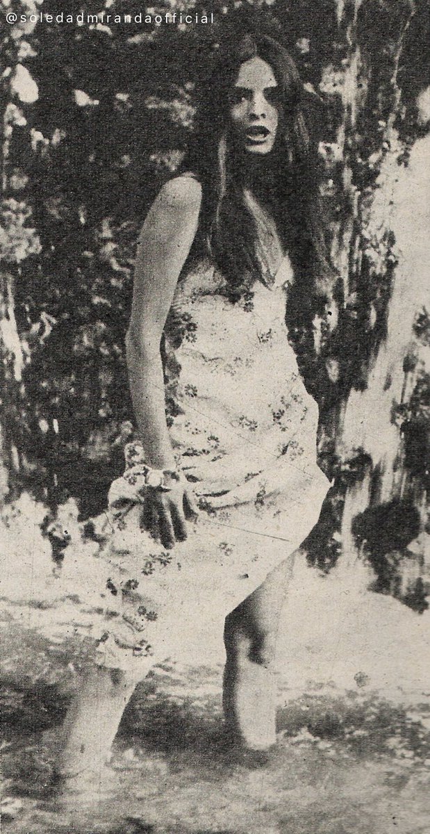 SoledadSublime's tweet photo. #soledadmiranda in her final magazine photoshoot, August 1970 https://t.co/DCmM0l32Qb