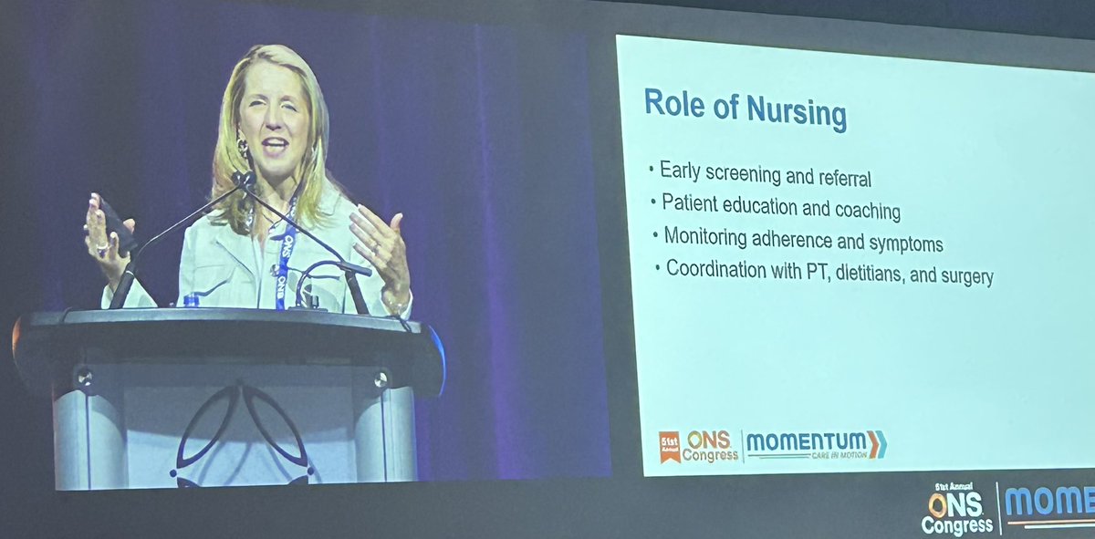 DarcyBurbage's tweet photo. Great resources at #ONSCongress to help manage side effects in individuals w/cancer; & discussions on the importance of prehab & nurse navigation! @oncologynursing https://t.co/mE2u8zWLWY
