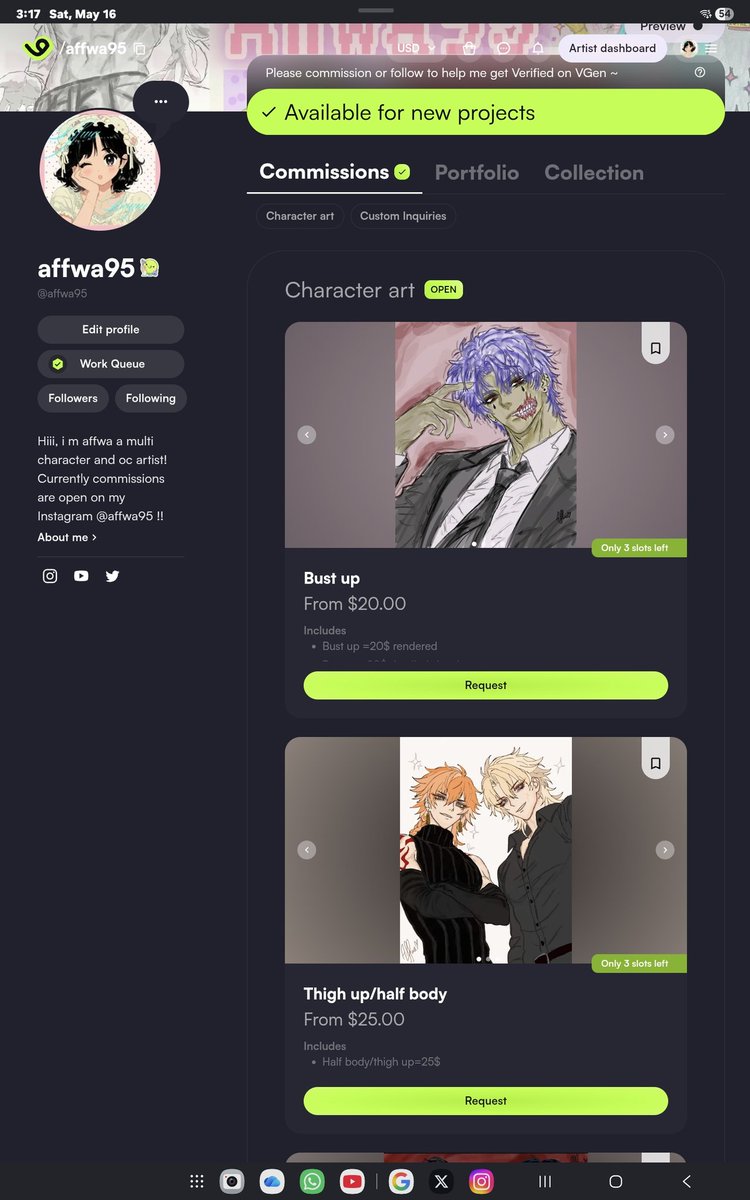 affwa95 | commissions open☆💞 tweet media