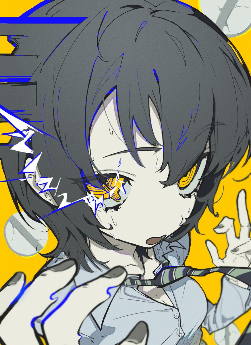 FoxForFireFly's tweet photo. 片頭痛 / Migraine
#イラスト　#創作　#oc https://t.co/5S54pLClCc