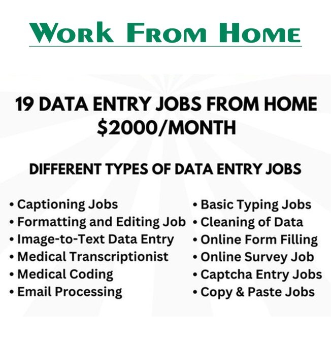Faria_Jannat95's tweet photo. 💰 Earn $55–$199 per hour working from home!

🖥️ Start with simple data entry work — no special skills required.

❌ No prior experience needed, anyone can start today!

🚀 Work anytime, from anywhere — completely flexible.

💬 Comment “DM” &amp; follow to get the full Guide https://t.co/strZGrRts4