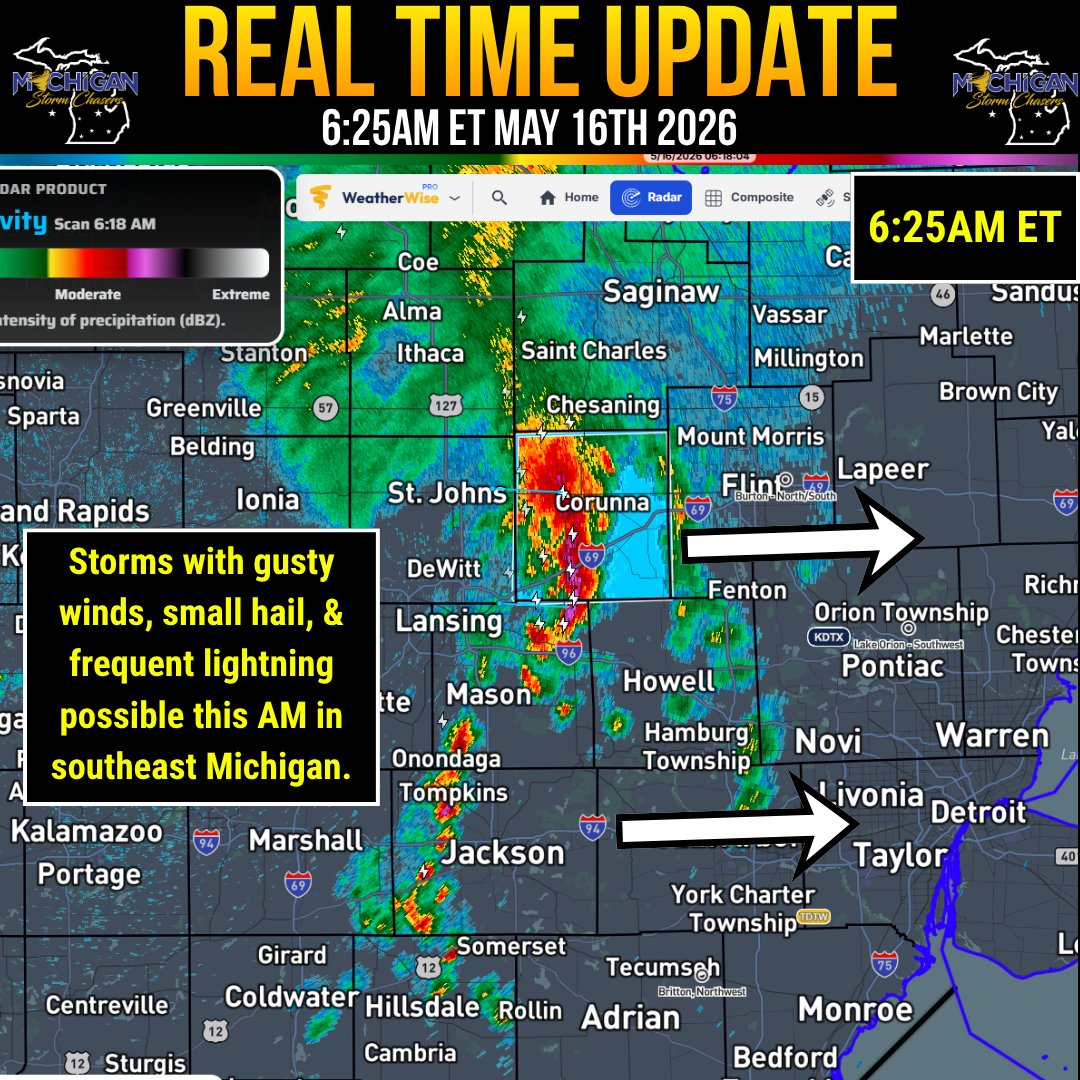 Michigan Storm Chasers tweet media