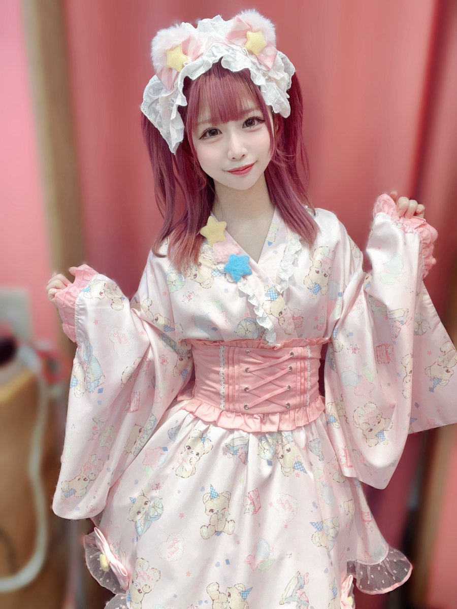 ♡ToAlice池袋店♡ 大人気の浴衣ドレスにゆめかわなくまちゃんが新登場