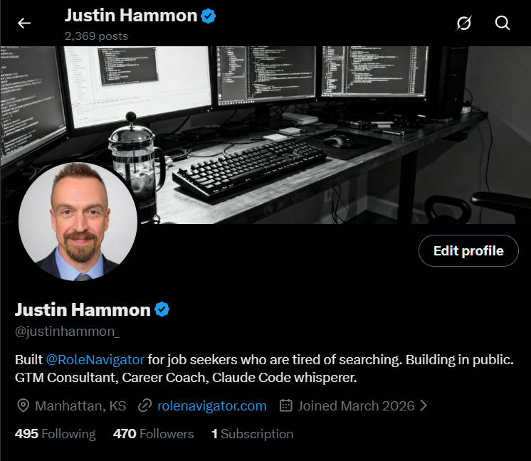 Justin Hammon tweet media