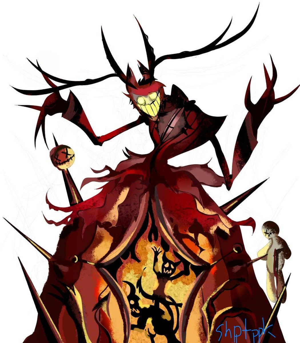 ShopenBrunn's tweet photo. This is so sweet 

#hazbinhotel #Alastor #radiostatic #voxal https://t.co/e8xhKMfI0Z