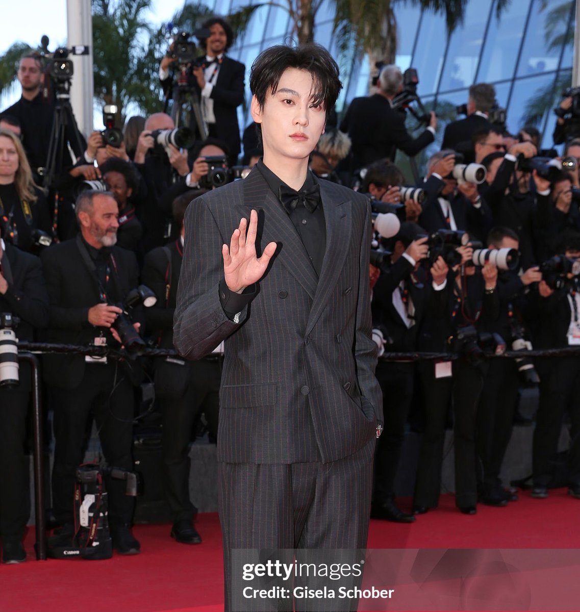 boyslovehub's tweet photo. Tian Xuning attends the Cannes Film Festival red carpet. #XuningxLOrealParisCannes https://t.co/1B4dU8Vlbr