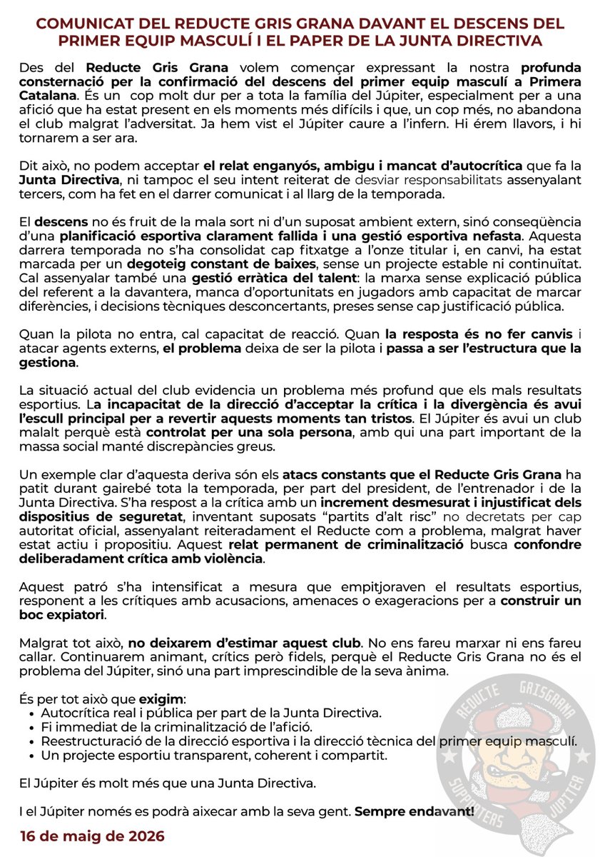 Reducte GrisGrana tweet media
