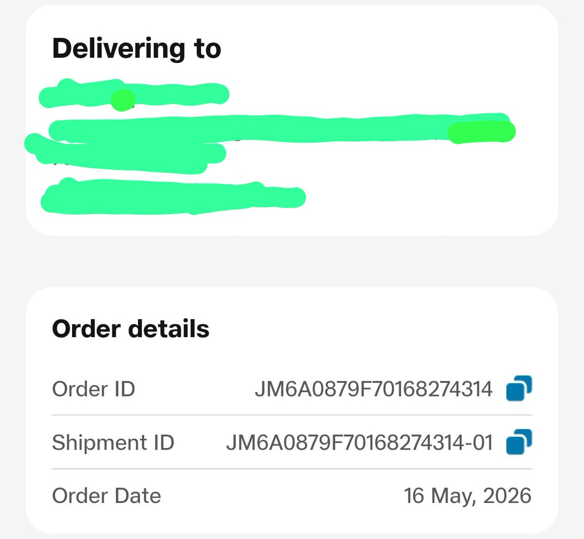 sandyscorp83's tweet photo. Absolute garbage service by @JioMart! 🤬 Placed 2 orders today (12:47 PM &amp; 8:06 PM). Hours later, ZERO deliveries &amp; ZERO accountability. Your customer care is a useless AI bot generating fake complaint nos (778939364132, 778942519616) with ZERO resolution. (1/2) https://t.co/iz4eKIrPSl