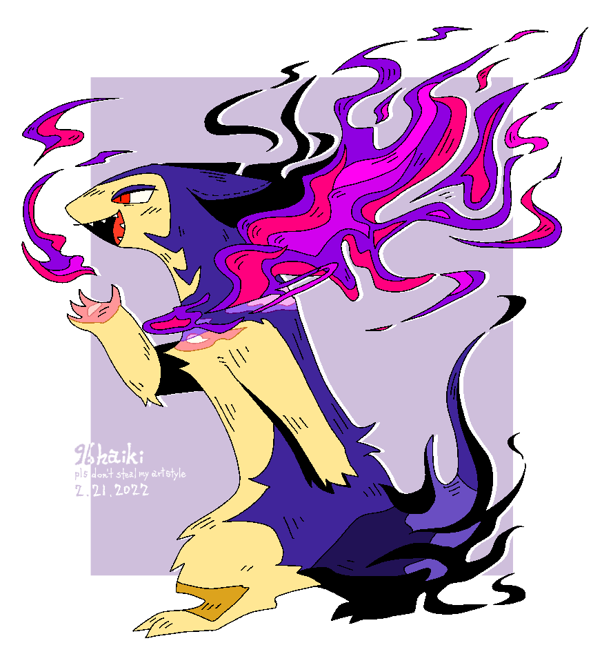 kuroHaiki's tweet photo. #pokemon ヒスイバクフーン/hisuian typhlosion
2022~2023 https://t.co/Qla97URii7