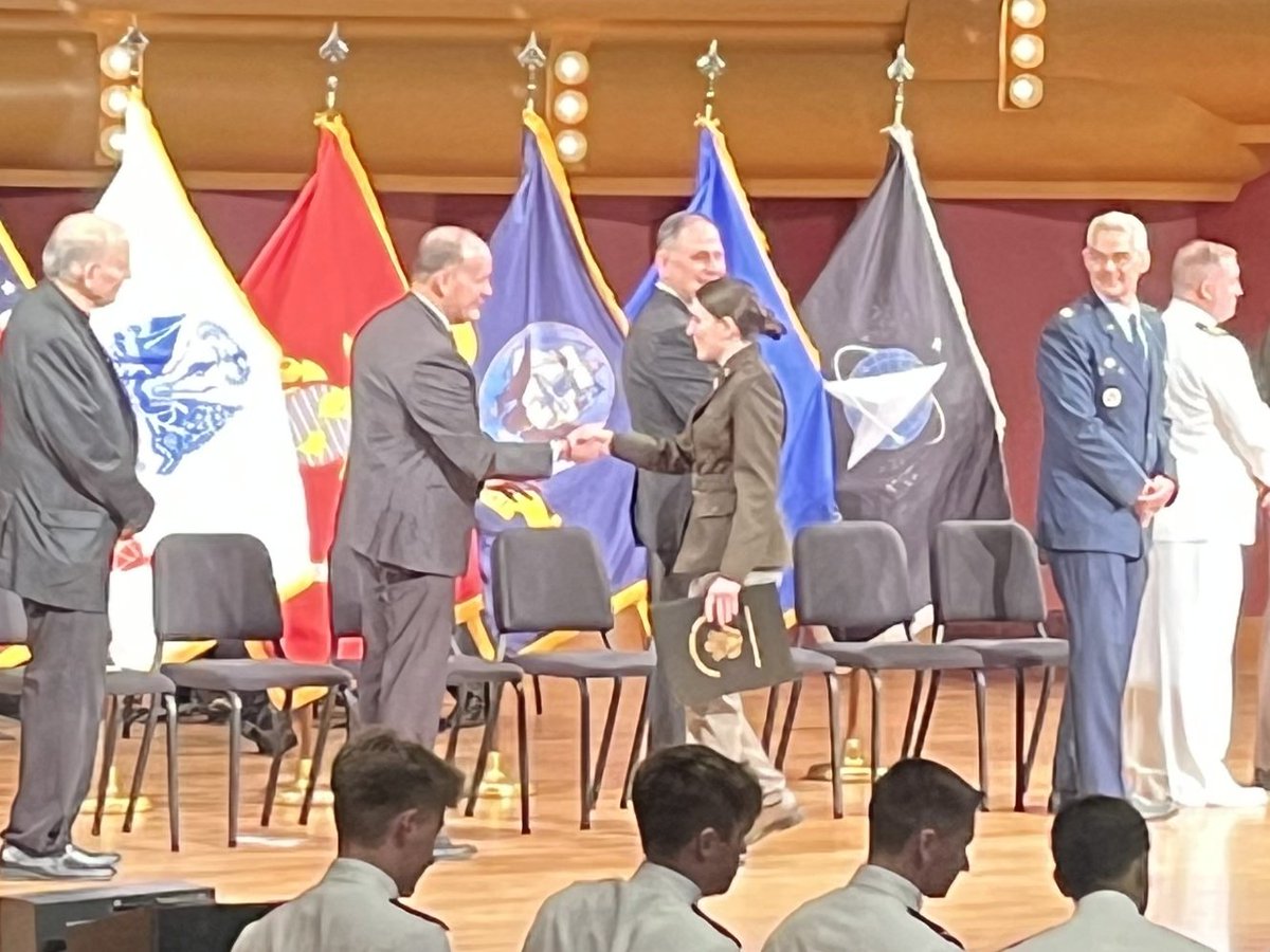 DrMarcojclark's tweet photo. Among the greatest honors I have during @HolyCrossND commencement weekend is celebrating the commissioning ceremony of our ROTC students as officers in the U.S. military. Congratulations to 2nd Lieutenant Schaefer, 2nd Lieutenant Wortmann, and Ensign Rodriguez. https://t.co/PloV7NX7l4