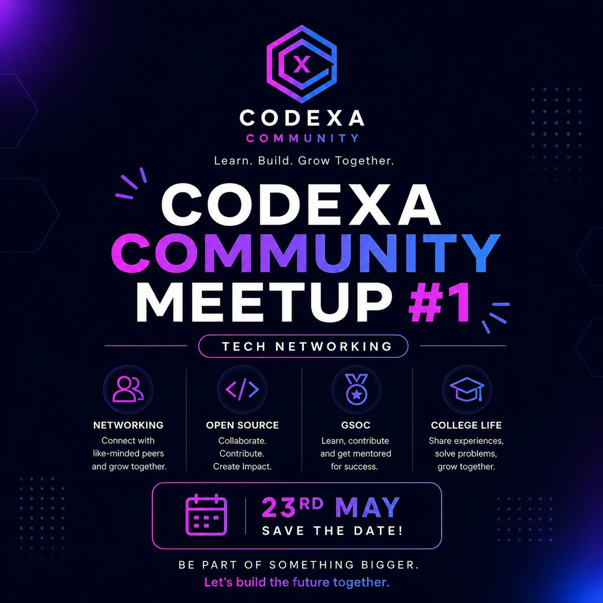 🚀 We’re organizing the first Codexa Community Meetup! 📅 23rd May 2026 ...